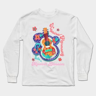Tropical Harmony - Musical Blossom Long Sleeve T-Shirt